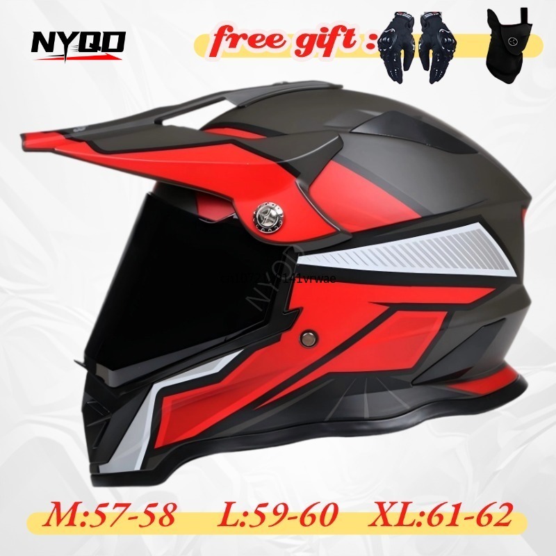 Modular Flip Up Motorcycle Helmet Dot Approved - オートバイヘルメット デュアルバイザー モジュラーフリップアップヘルメット DOT規格認定 4シーズン対応 フルフェイス/ハーフヘルメット