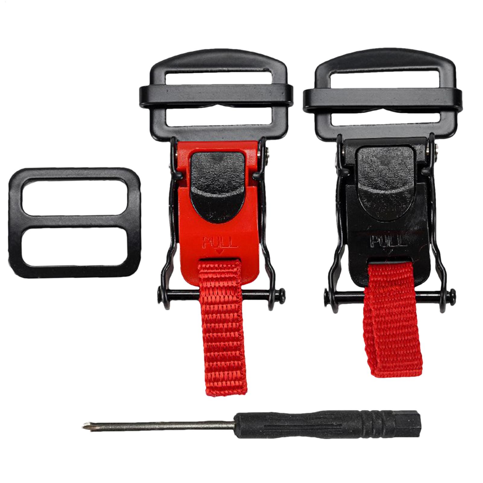 Quick Release Buckle Motorcycle Helmet - オートバイヘルメットクイックリリースバックルダブル D バックル安全クイックリリースクリップストラップヘルメットロックソケットオートバイヘルメット用