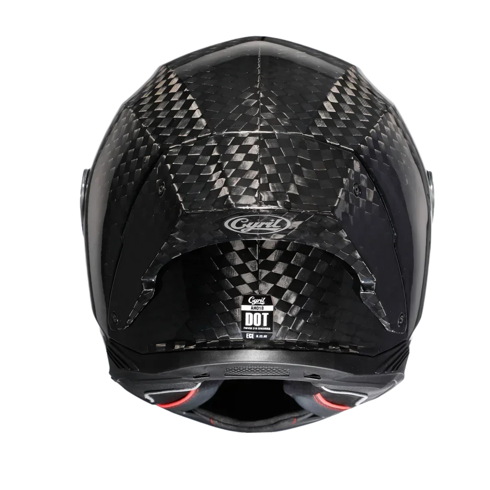 軽量カーボンファイバーバイクヘルメット,フルフェイス,ケブラ - Carbon Fiber Lightweight Motorcycle Helmet のレビューと価格