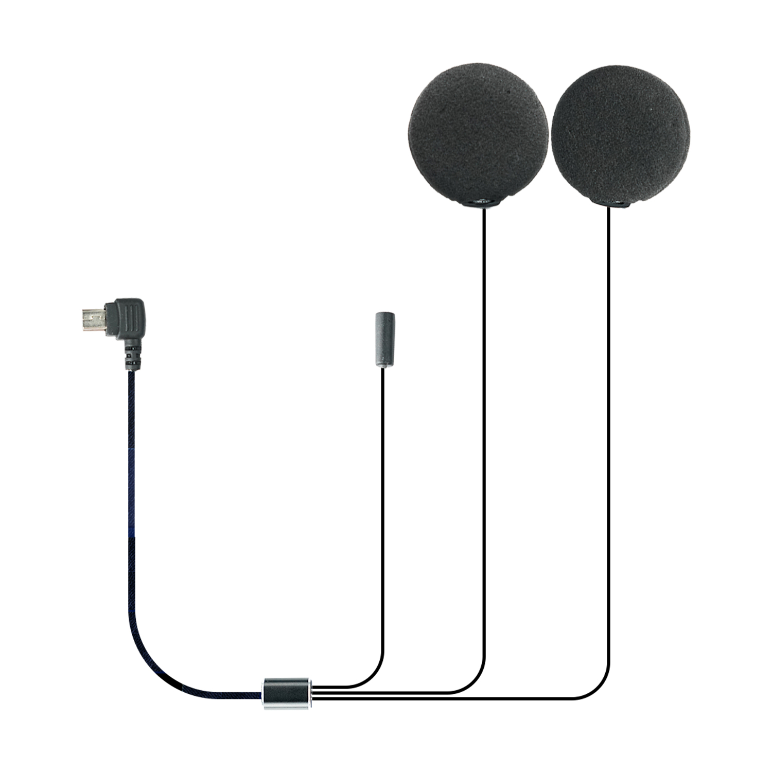 Fodsports マイクスピーカーイヤホン クリップ付き  - Universal Motorcycle Helmet Intercom Headset のレビューと価格