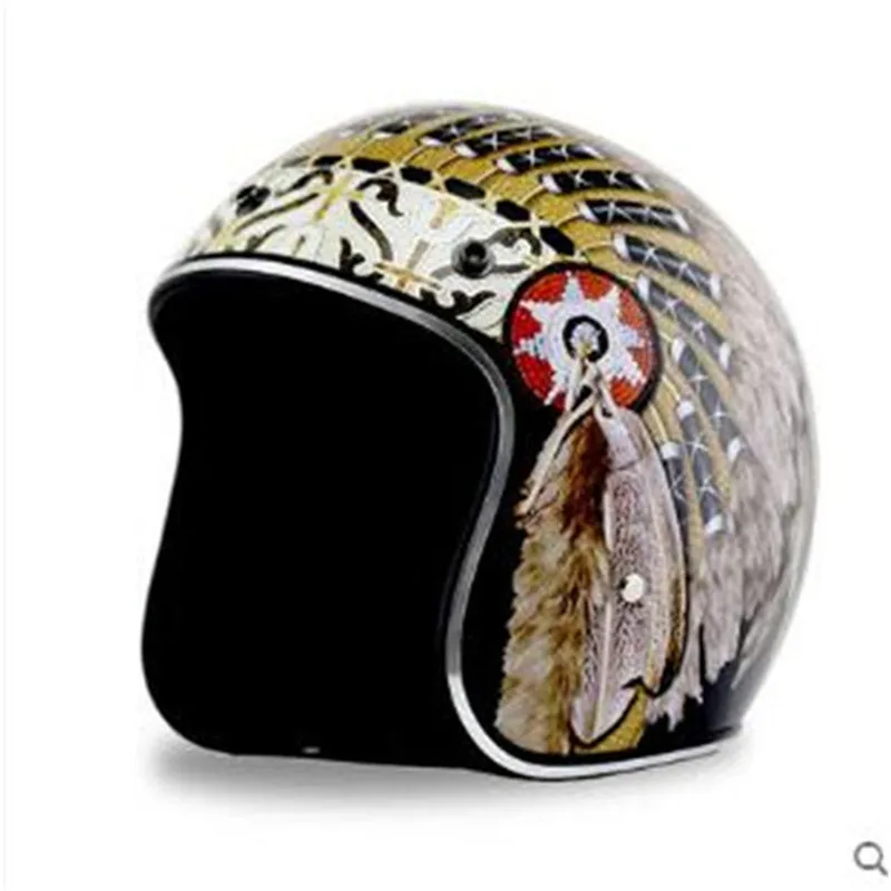2025年ニューレトロヴィンテージオープンフェイス3/4オー - Vintage Open Face Retro Helmet のレビューと価格