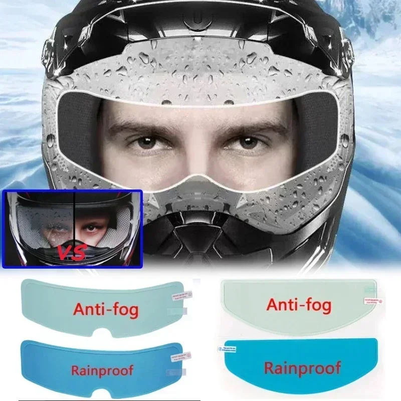 オートバイヘルメット用雨よけ・曇り止めフィルム、雨天時ライデ - Motorcycle Helmets のレビューと価格