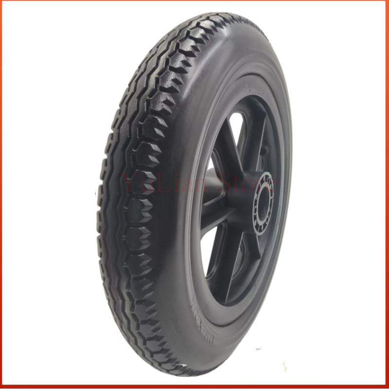 12インチ12 1/2 x 2 1/4ソリッド一体型ホイール - Scooter Parts のレビューと価格