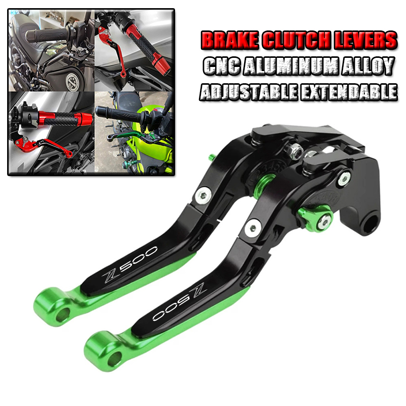 カワサキ Z500 Z 500 2025-2026 オートバ - Cnc Aluminum Adjustable Brake Clutch Levers のレビューと価格