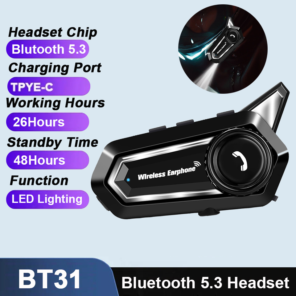 BT31 オートバイヘルメットヘッドセット Bluetoot - Full Face Motorcycle Helmet With Bluetooth のレビューと価格