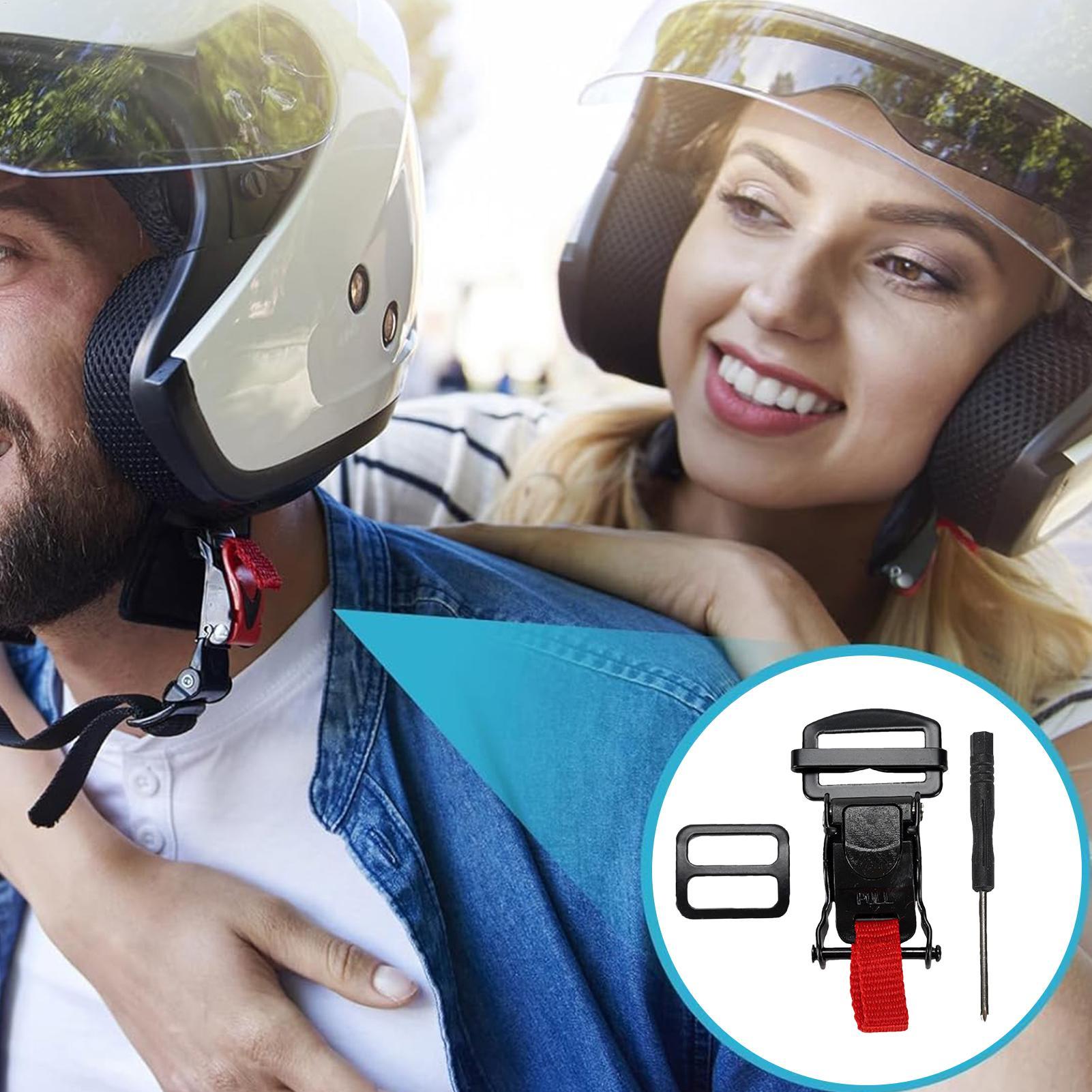 オートバイヘルメットクイックリリースバックルダブル D バッ - Quick Release Buckle Motorcycle Helmet のレビューと価格