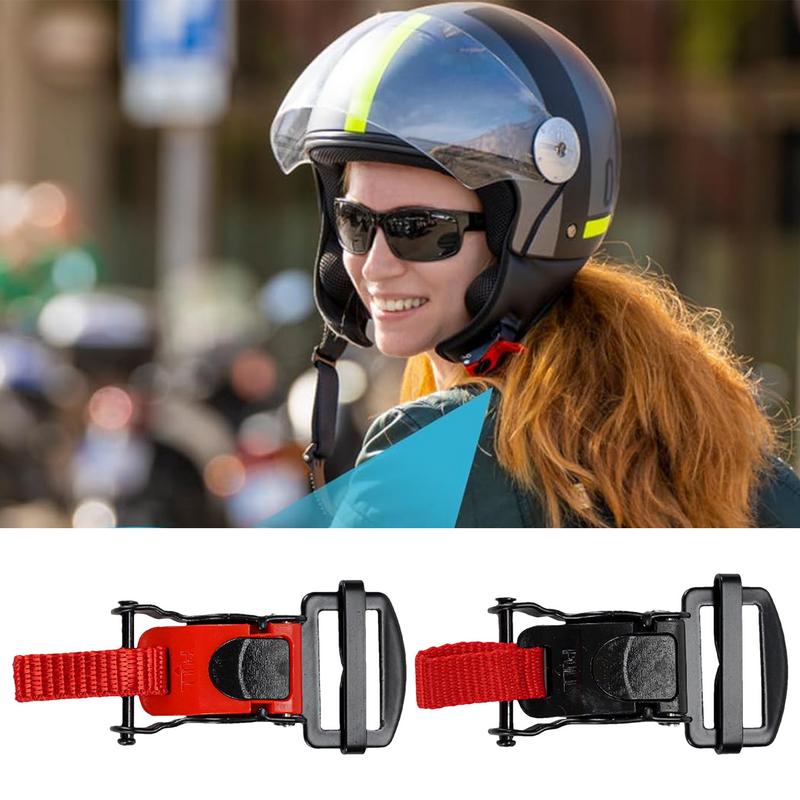 オートバイヘルメットバックルプラスチックとアルミニウム合金ク - Quick Release Buckle Motorcycle Helmet のレビューと価格