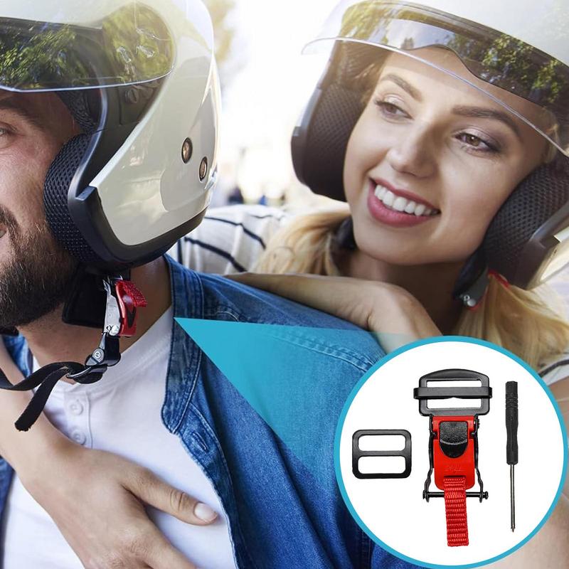 オートバイヘルメットバックルプラスチックとアルミニウム合金ク - Quick Release Buckle Motorcycle Helmet のレビューと価格