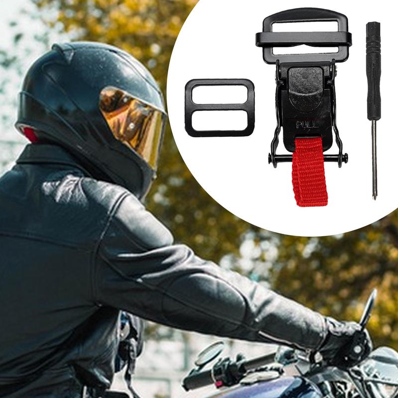 オートバイヘルメットバックルプラスチックとアルミニウム合金ク - Quick Release Buckle Motorcycle Helmet のレビューと価格