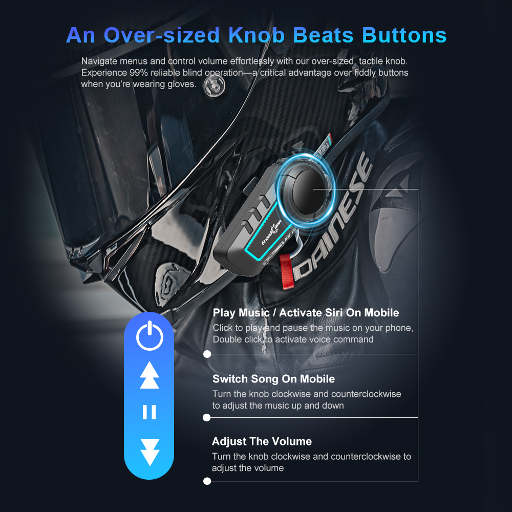 FreedConn KY-V2 IP65 防塵防水ABS素材 - Motorcycle Helmets のレビューと価格
