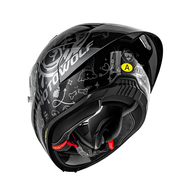 MOTOWOLF モジュラーフリップアップ式バイクヘルメット - Modular Flip Up Motorcycle Helmet Dot Approved のレビューと価格